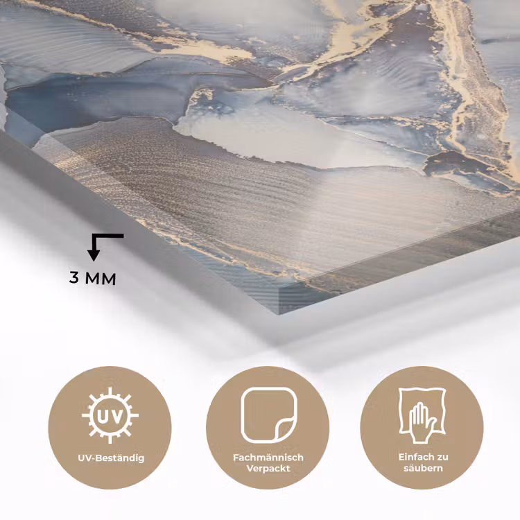 Marmer - Grijs - Blauw - Luxe - Goud plexiglas 5mm klein -wsfeer2_DE