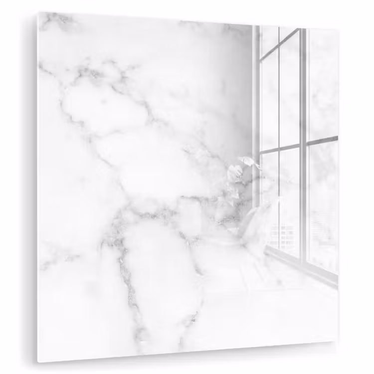 Marmer - Grijs - Wit - Marmerstructuur plexiglas 5mm klein -zzzproduct_nieuw