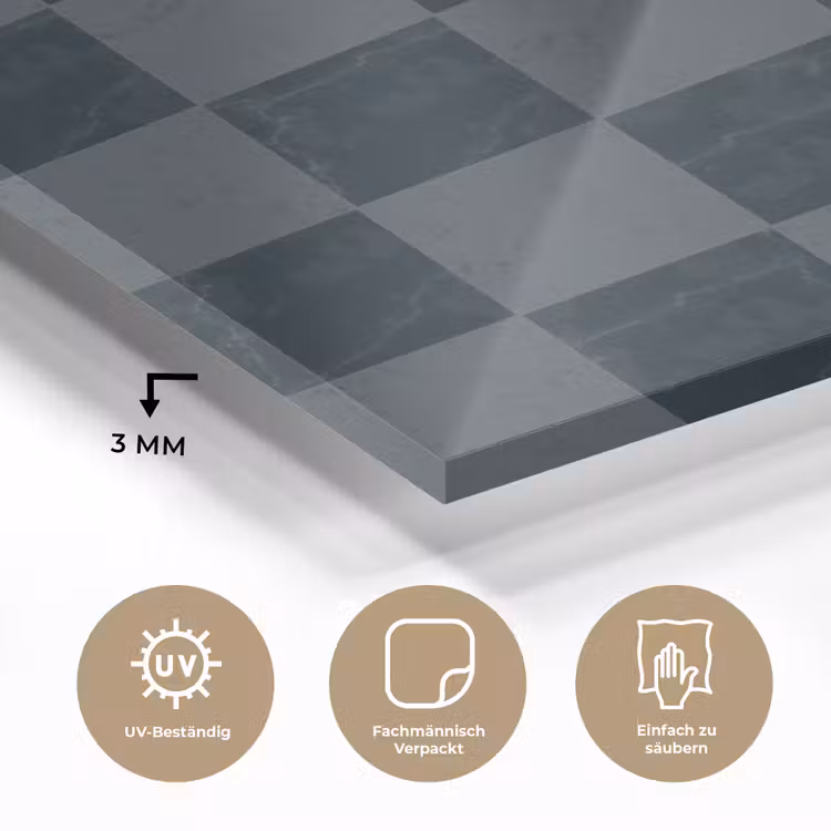 Marmer - Patroon - Antraciet plexiglas 5mm klein 11 -wsfeer2_DE