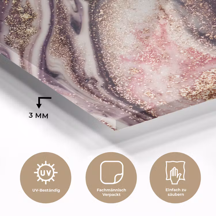 Marmer - Roze - Goud - Glitter - Marmerlook plexiglas 5mm klein -wsfeer2_DE