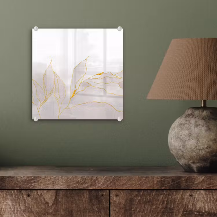 Marmerlook - Grijs - Goud - Chic - Marmer plexiglas 5mm klein -sfeer3