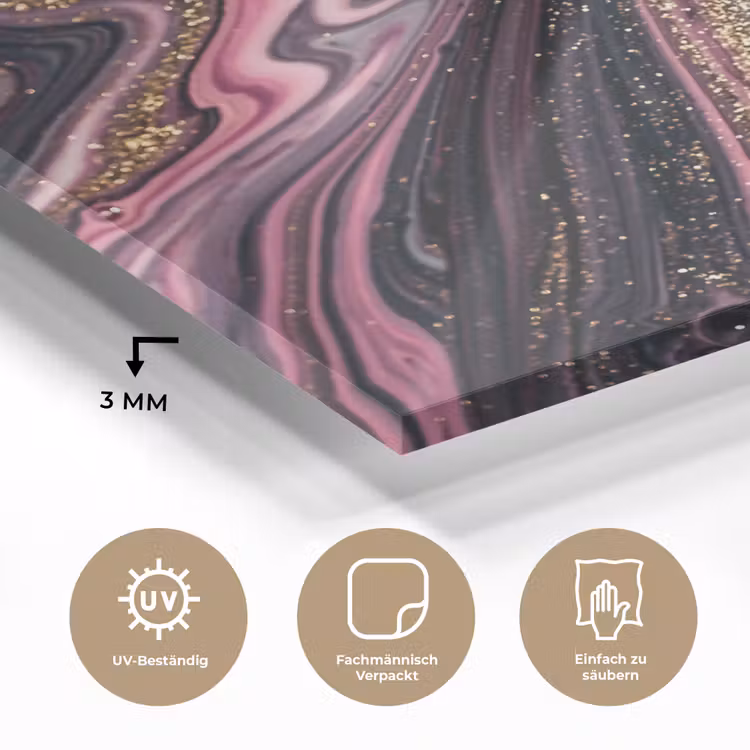 Marmerlook - Roze - Paars - Goud - Luxe - Marmer plexiglas 5mm klein -wsfeer2_DE