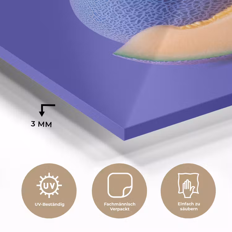 Meloen - Blauw - Oranje - Kunstzinnig plexiglas 5mm klein -wsfeer2_DE