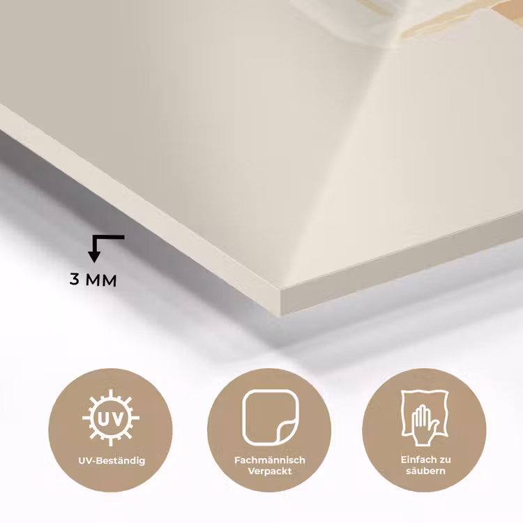 Minimalistisch - Waterijsje - Stokje - Beige plexiglas 5mm klein -wsfeer2_DE