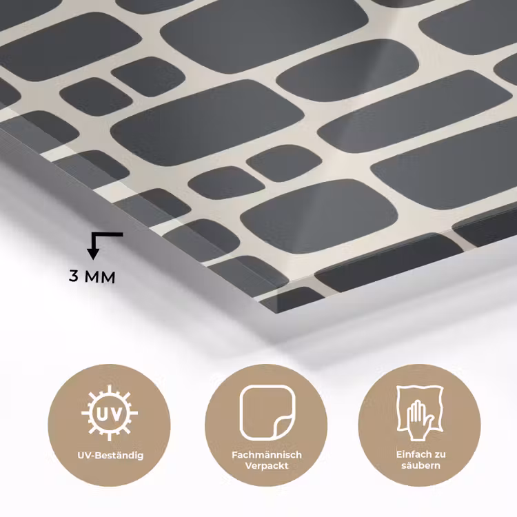 Modern - Organisch - Zwart plexiglas 5mm klein 11 -wsfeer2_DE