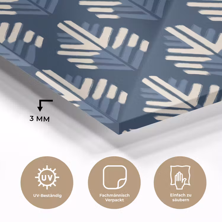 Modern - Patroon - Blauw plexiglas 5mm klein 11 -wsfeer2_DE