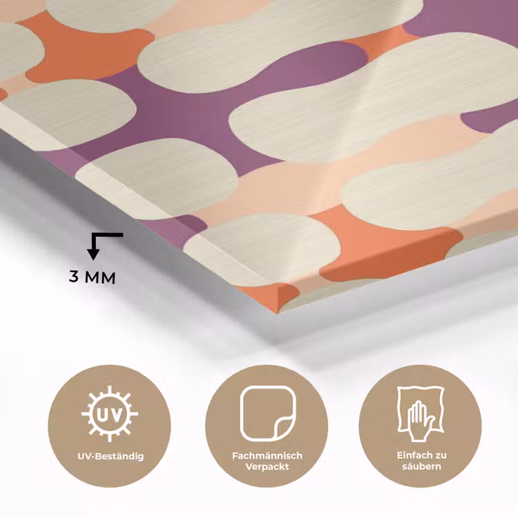 Modern - Patroon - Kleurrijk plexiglas 5mm klein 11 -wsfeer2_DE