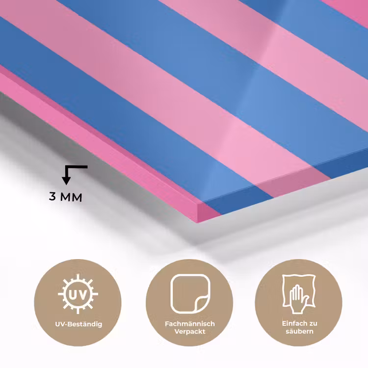 Modern - Optisch - Roze plexiglas 5mm klein 11 -wsfeer2_DE