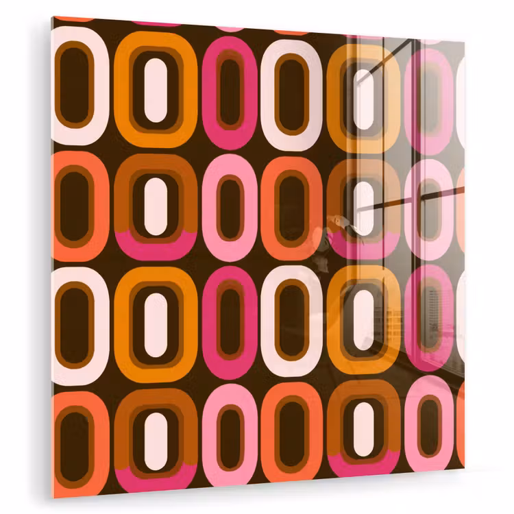 Modern - Retro - Kleurrijk plexiglas 5mm klein 11 -zzzproduct_nieuw