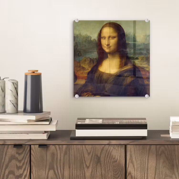 Mona Lisa - Leonardo da Vinci plexiglas 5mm klein -sfeer1