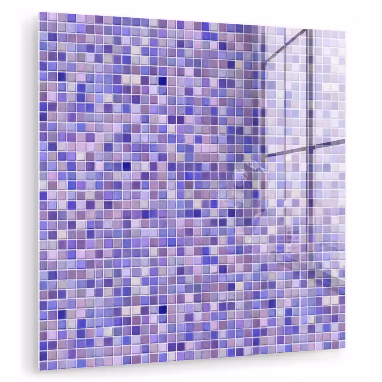 Mozaïek - Tegels - Lila - Amethist plexiglas 5mm klein 11 -zzzproduct_nieuw