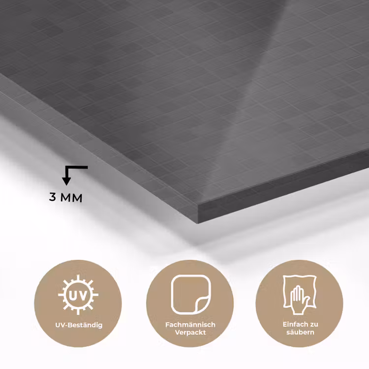 Mozaïek - Patroon - Antraciet - Zwart plexiglas 5mm klein 11 -wsfeer2_DE