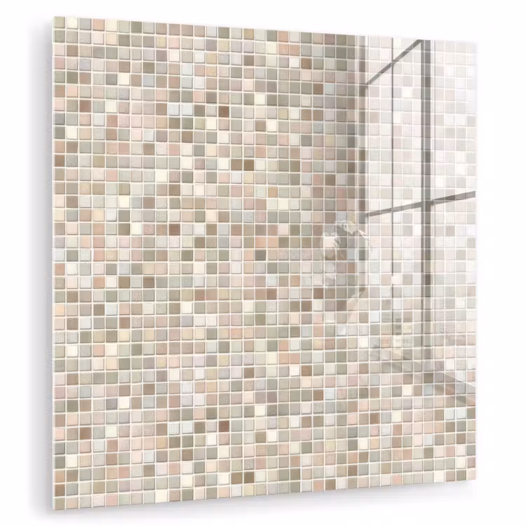 Mozaïek - Patroon- Taupe plexiglas 5mm klein 11 -zzzproduct_nieuw