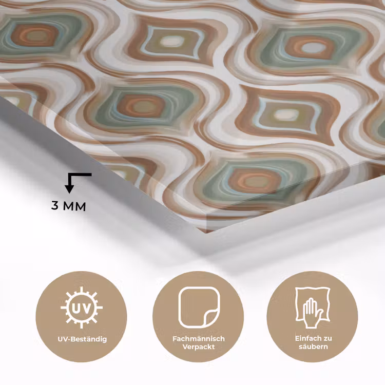 Motief - Patroon - Kleurrijk plexiglas 5mm klein 11 -wsfeer2_DE