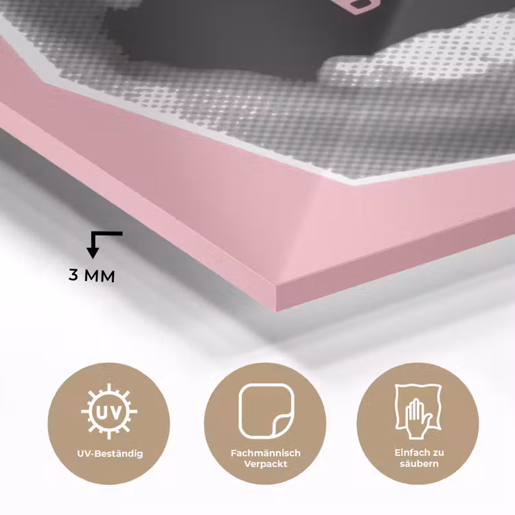Mond - BLAH BLAH - Roze plexiglas 5mm klein -wsfeer2_DE