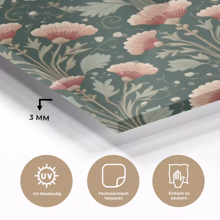 Patroon - Botanisch - Kleurrijk plexiglas 5mm klein 11 -wsfeer2_DE