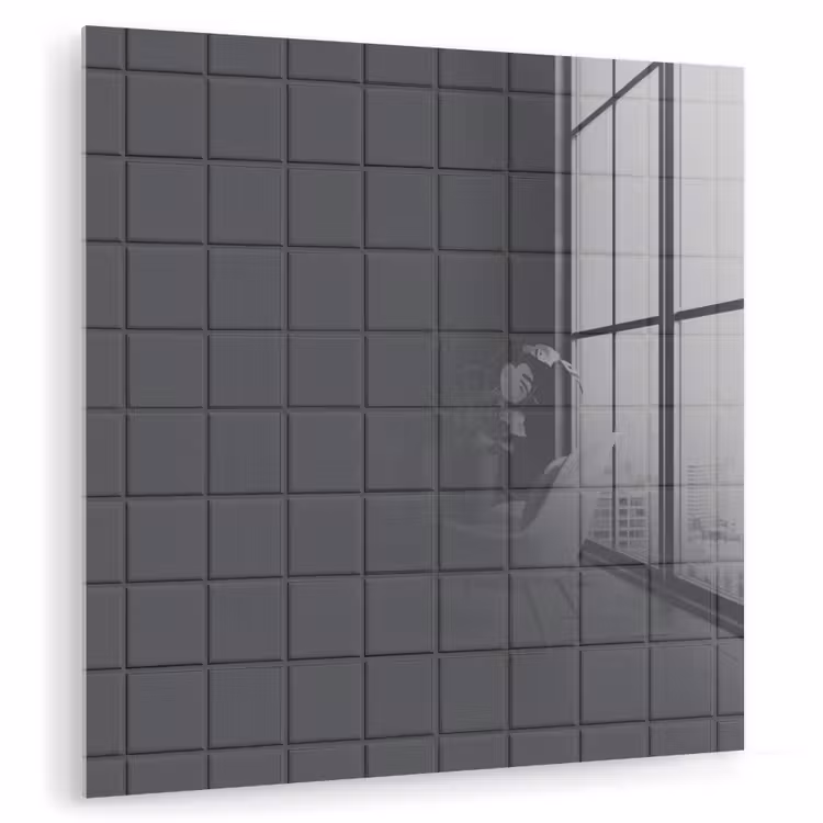 Patroon - Tegel - Grafiet - Grijs plexiglas 5mm klein 11 -zzzproduct_nieuw