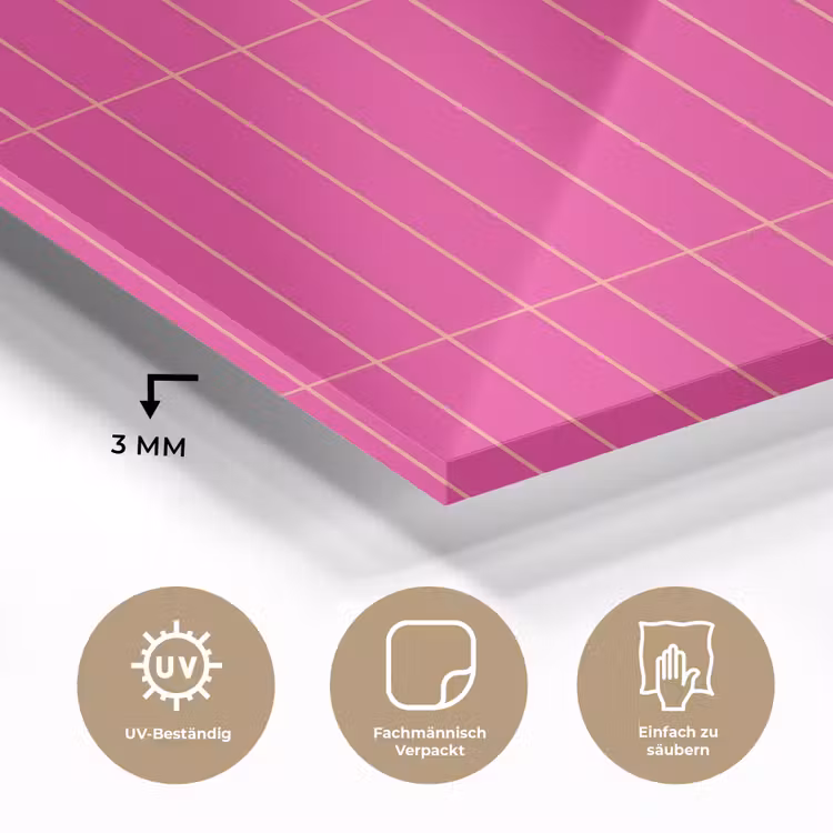 Patroon - Tegel - Magenta - Roze plexiglas 5mm klein 11 -wsfeer2_DE