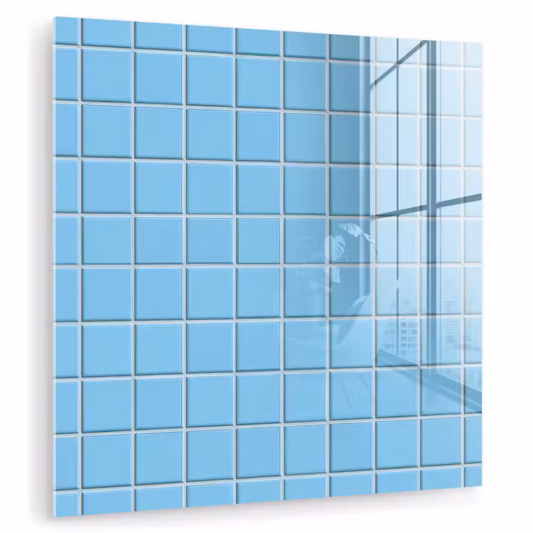 Patroon - Tegel - Pastel - Blauw plexiglas 5mm klein 11 -zzzproduct_nieuw