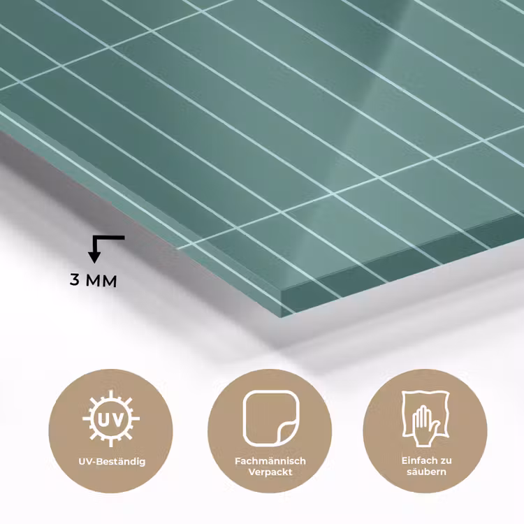 Patroon - Tegel - Saliegroen plexiglas 5mm klein 11 -wsfeer2_DE