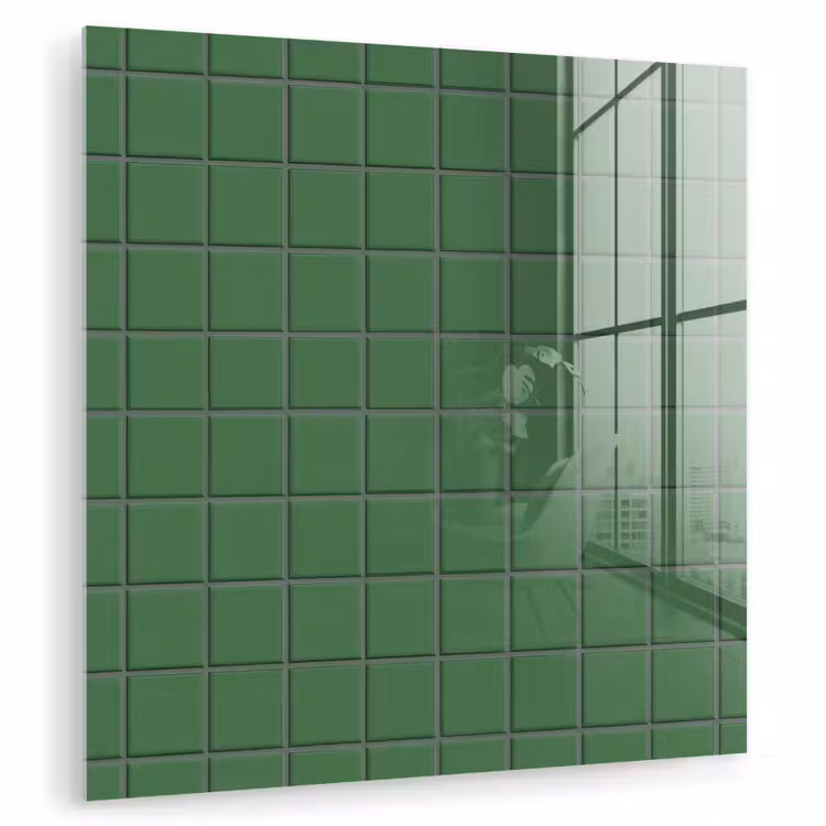 Patroon - Tegels - Groen plexiglas 5mm klein 11 -zzzproduct_nieuw