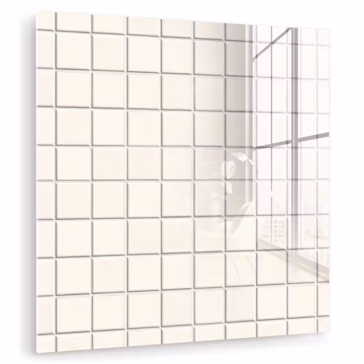 Patroon - Tegels - Wit plexiglas 5mm klein 11 -zzzproduct_nieuw