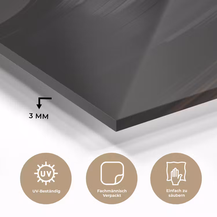 Close-up - Vinylplaat - Platenspeler - Zwart plexiglas 5mm klein -wsfeer2_DE
