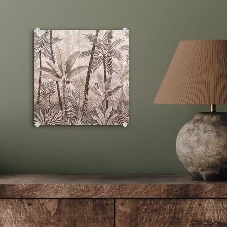 Natuur - Bladeren - Landschap - Mozaïek - Beige plexiglas 5mm klein -sfeer3
