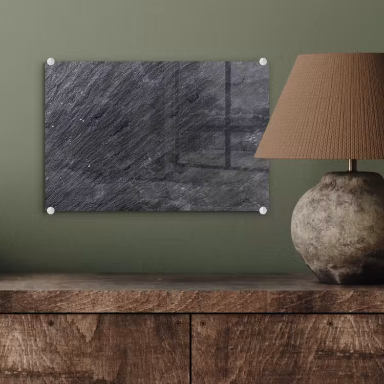 Natuursteen - Industrieel - Leisteen - Structuur - Grijs plexiglas 5mm klein -sfeer3