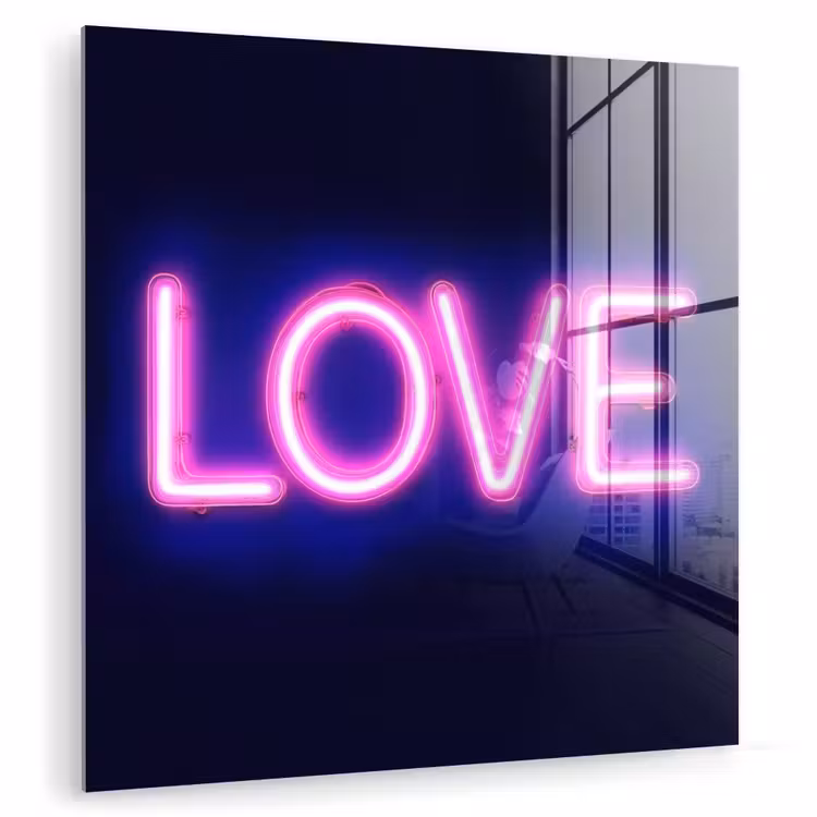 Neon - Love - Valentijn plexiglas 5mm klein -zzzproduct_nieuw