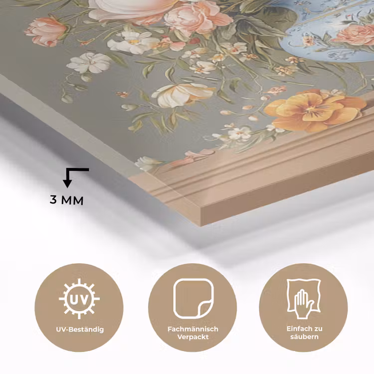 Neutral - Bloemen - Boeket - Vaas plexiglas 5mm klein -wsfeer2_DE