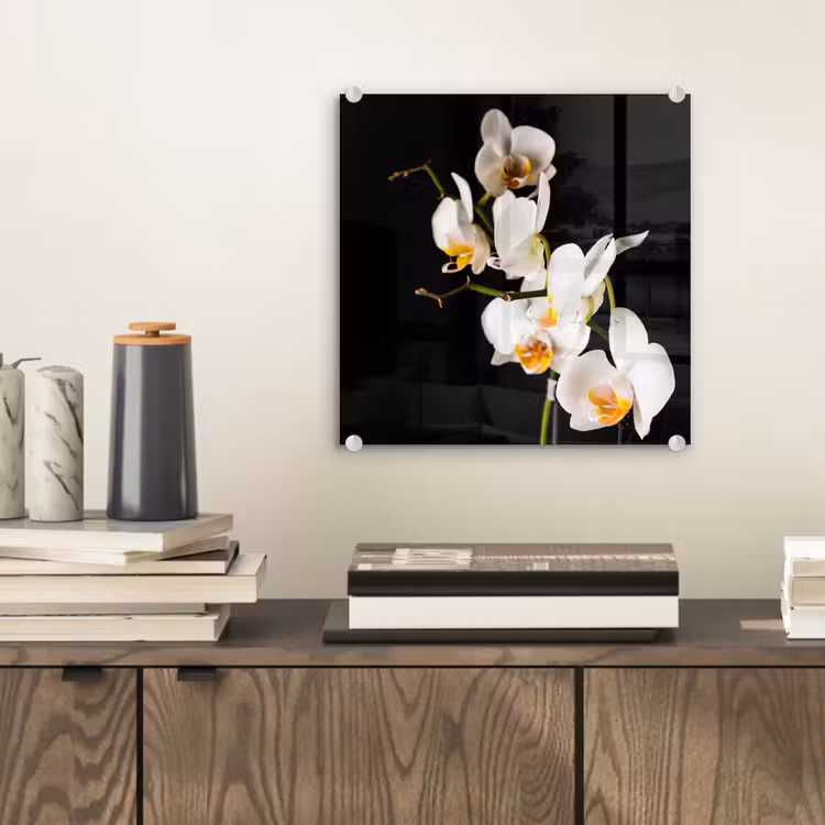 Orchidee - Bloemen - Planten - Botanisch plexiglas 5mm klein -sfeer1