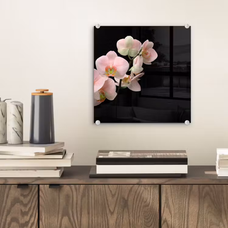 Orchidee - Bloemen - Roze - Stilleven - Flora plexiglas 5mm klein -sfeer1