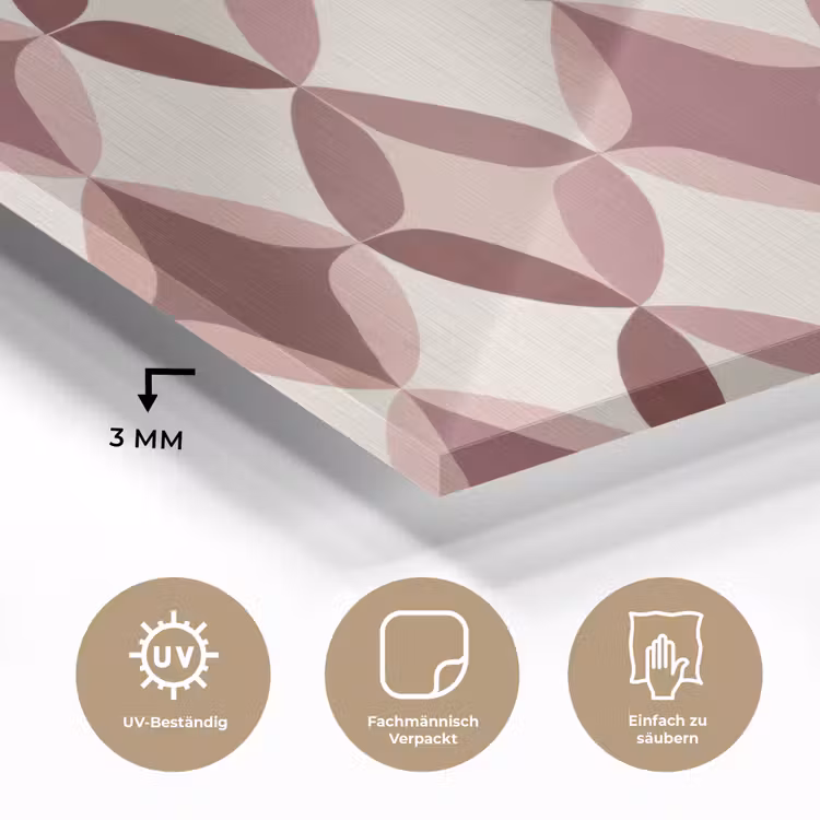Ovaal - Textuur - Roze plexiglas 5mm klein 11 -wsfeer2_DE