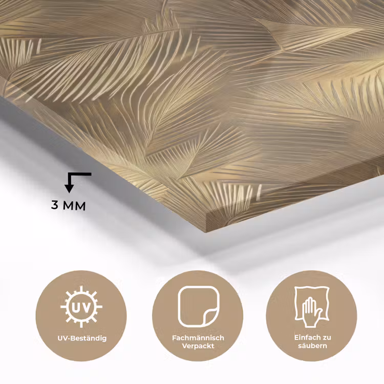 Palm - Waaier - Goud plexiglas 5mm klein 11 -wsfeer2_DE
