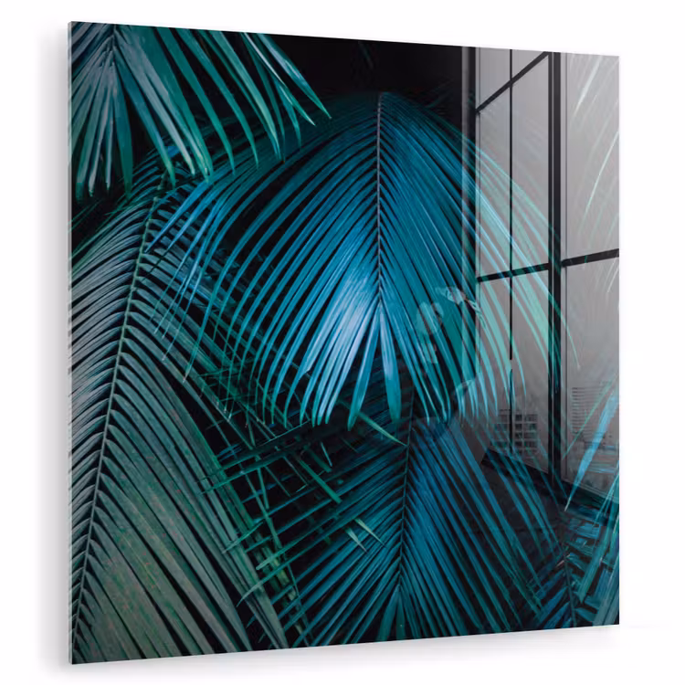 Palmblad - Tropisch - Natuur - Jungle plexiglas 5mm klein -zzzproduct_nieuw