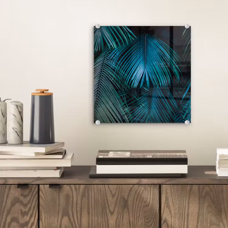 Palmblad - Tropisch - Natuur - Jungle plexiglas 5mm klein -sfeer1