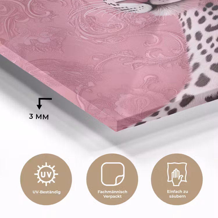 Panter - Luxe - Roze plexiglas 5mm klein -wsfeer2_DE
