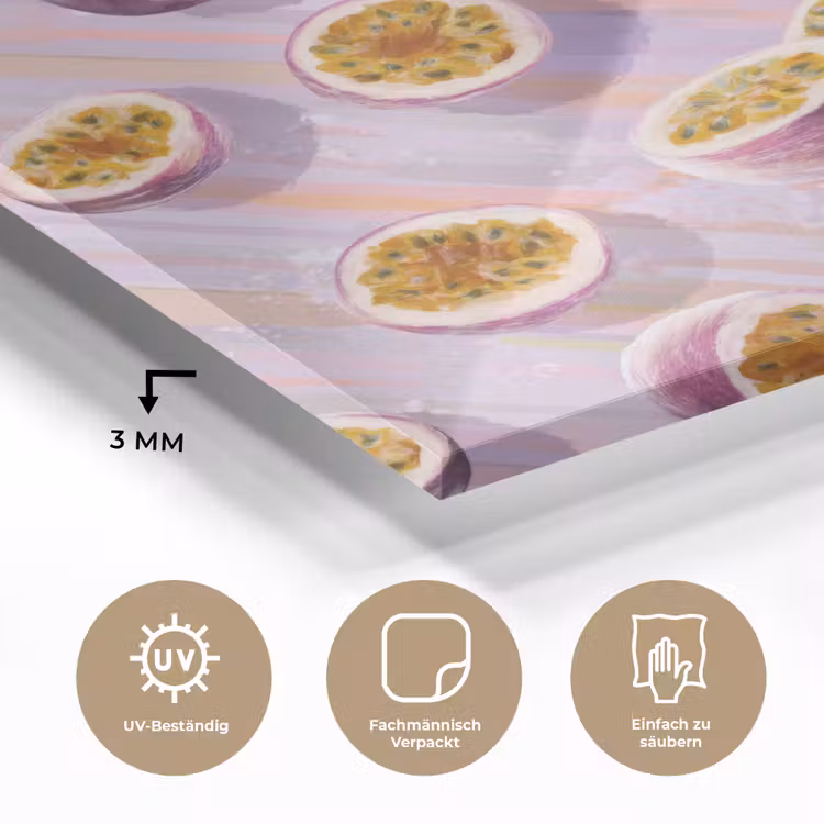 Passievrucht - Tropisch - Paars plexiglas 5mm klein 11 -wsfeer2_DE