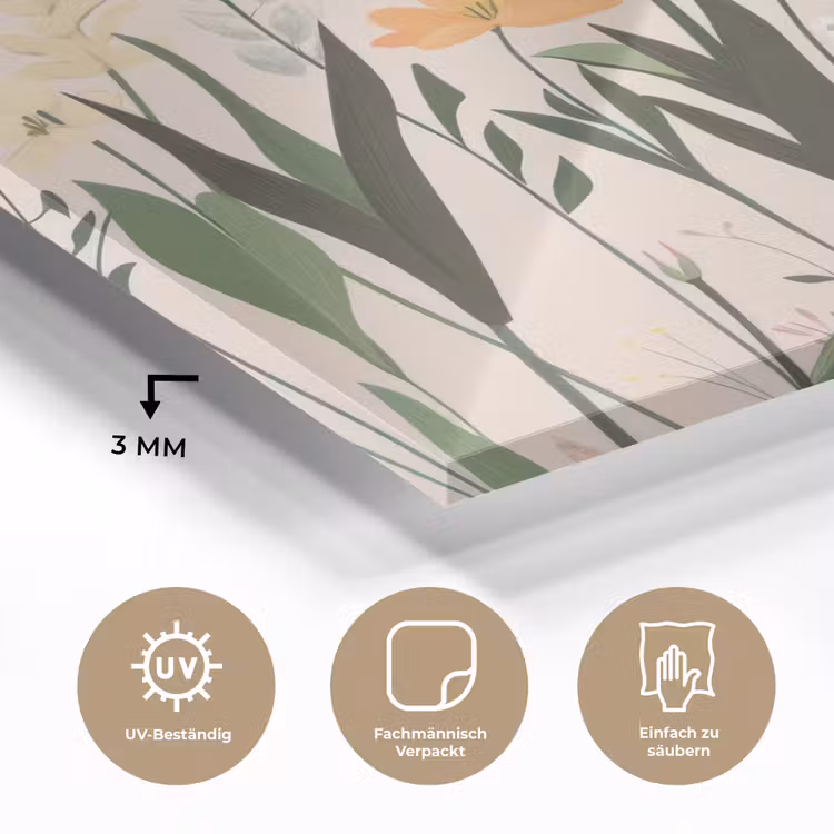 Pasteltinten - Bloemen - Illustratie plexiglas 5mm klein -wsfeer2_DE