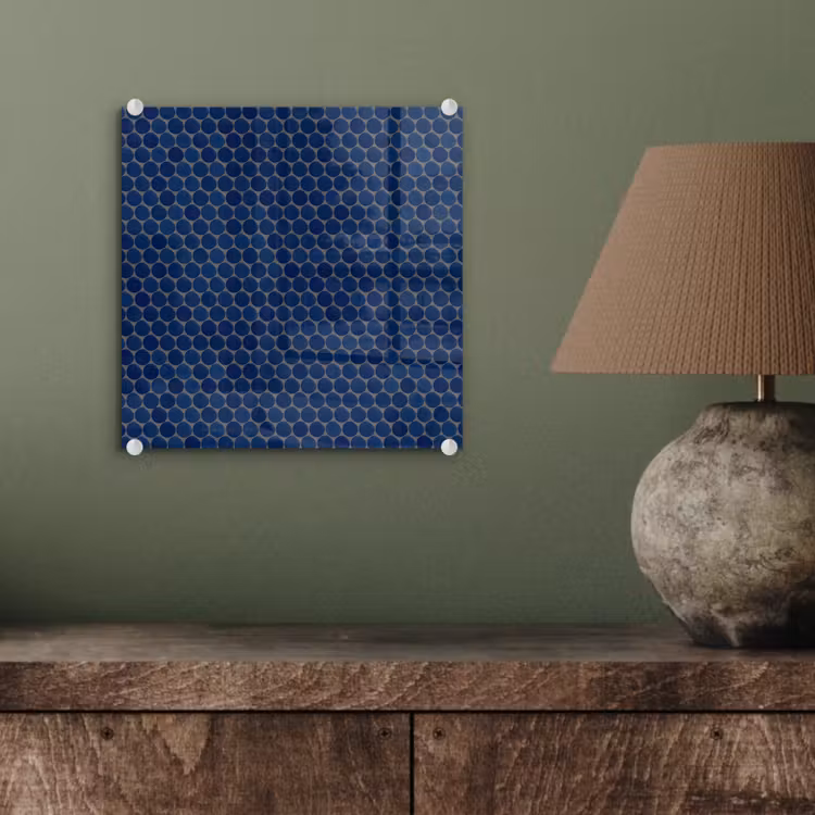 Penny - Mozaïek - Donkerblauw plexiglas 5mm klein 11 -sfeer3