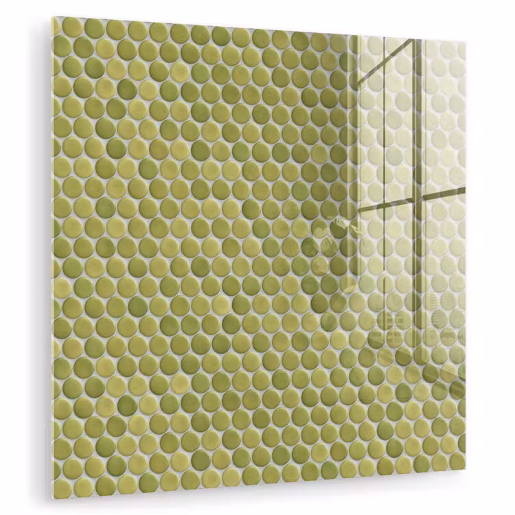 Penny - Mozaïek - Olijfgroen plexiglas 5mm klein 11 -zzzproduct_nieuw