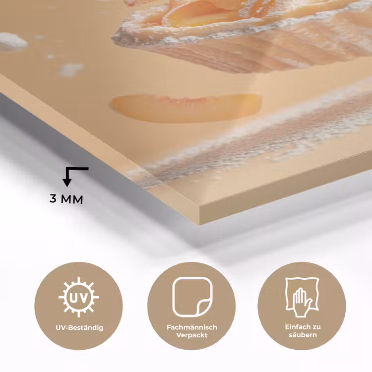 Peach - Eten - Taart - Oranje plexiglas 5mm klein -wsfeer2_DE