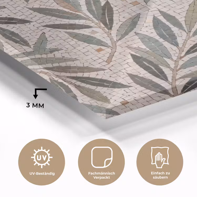 Plant - Blad - Mozaïek - Groen plexiglas 5mm klein -wsfeer2_DE