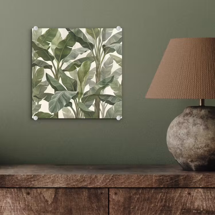 Planten - Bladeren - Tropisch - Groen plexiglas 5mm klein -sfeer3