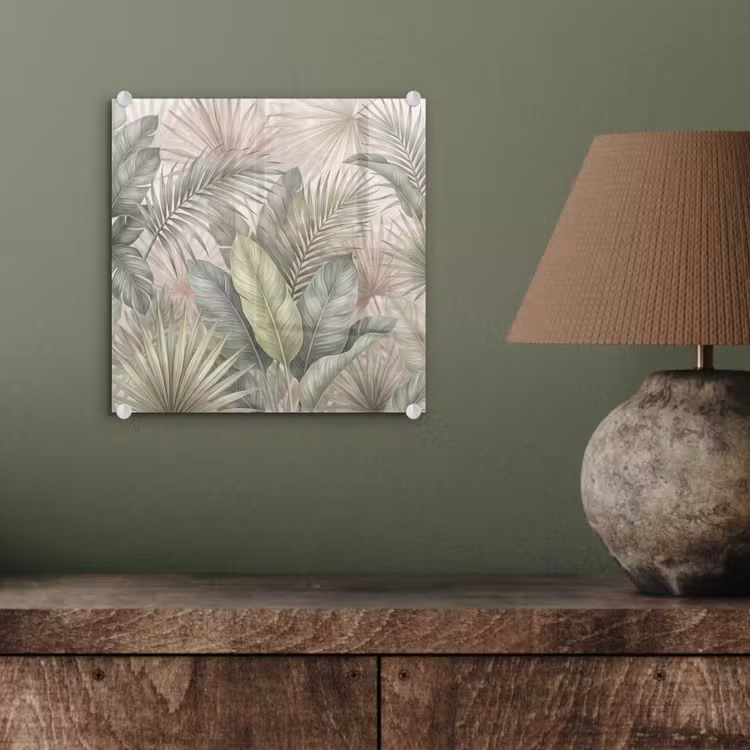 Planten - Tropisch - Bladeren - Groen - Natuur plexiglas 5mm klein -sfeer3