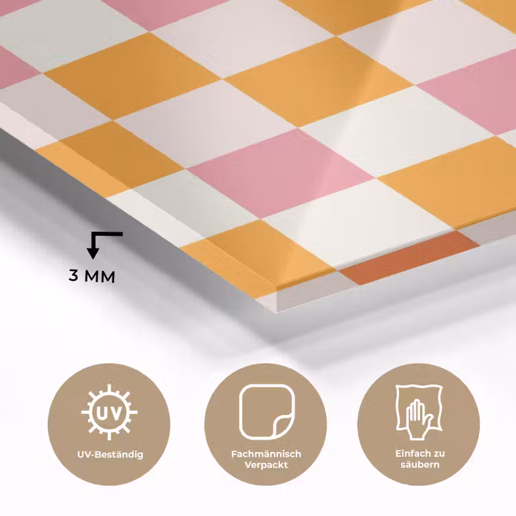 Vierkant - Patroon - Oranje plexiglas 5mm klein 11 -wsfeer2_DE