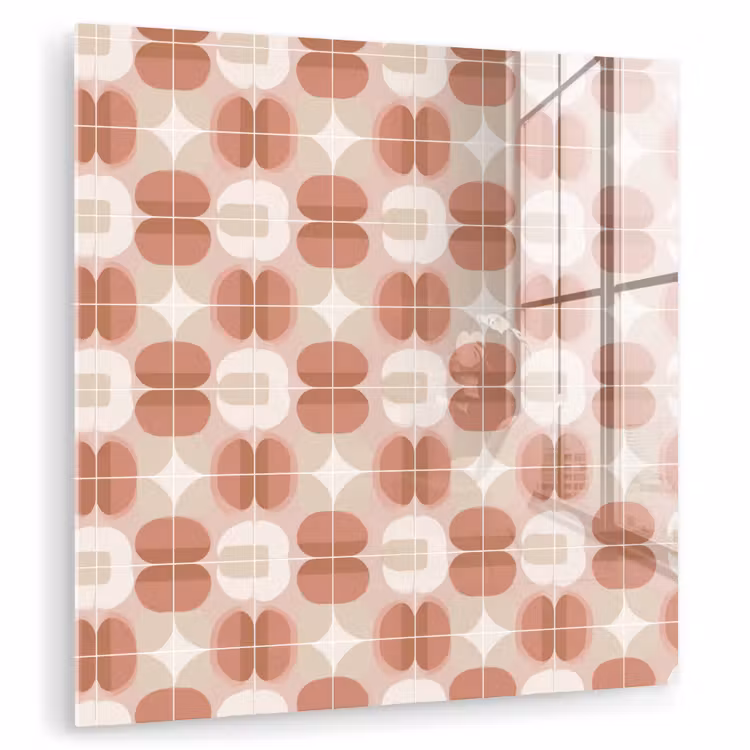 Retro - Klassiek - Roze plexiglas 5mm klein 11 -zzzproduct_nieuw
