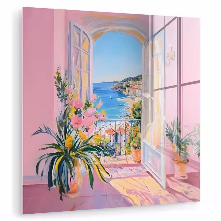 Roze - Buiten - Verf plexiglas 5mm klein -zzzproduct_nieuw