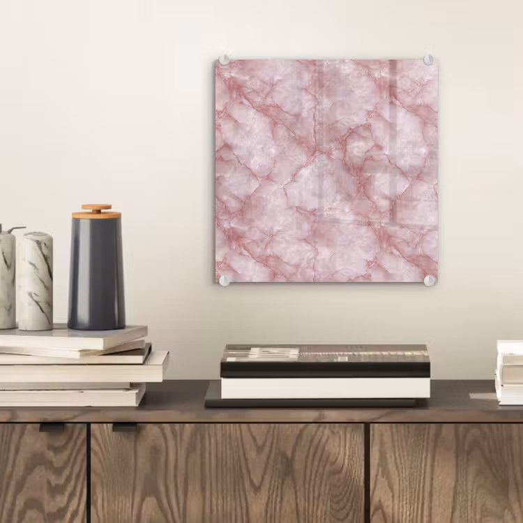 Roze - Kwartsmarmer - Aders plexiglas 5mm klein 11 -sfeer1